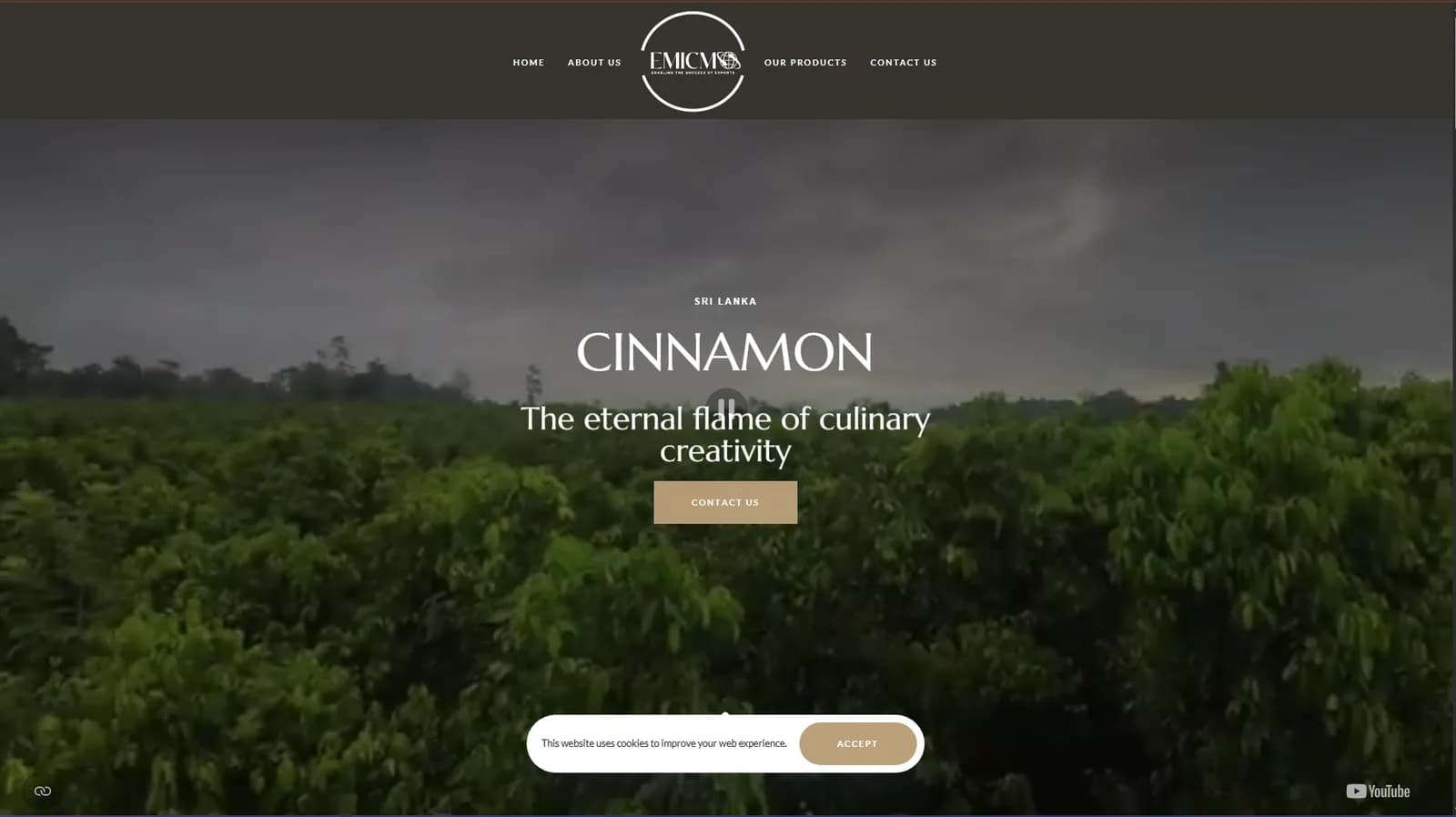 EMICMO: EMICMO: an eCommerce site selling Sri Lankan spices to the world