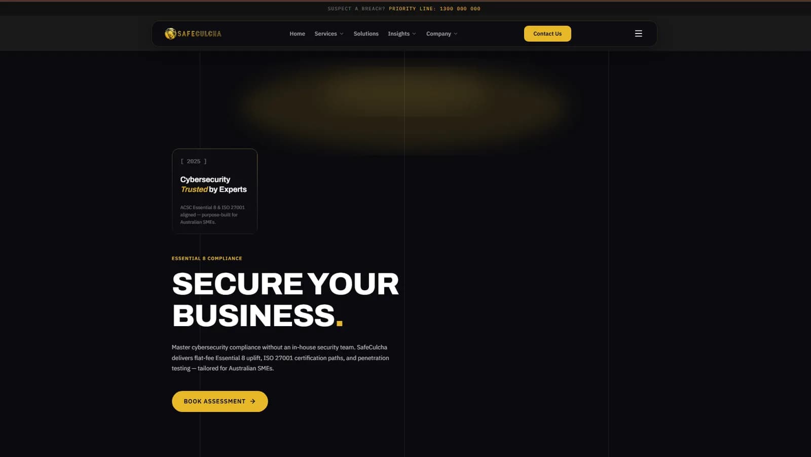 SafeCulcha website